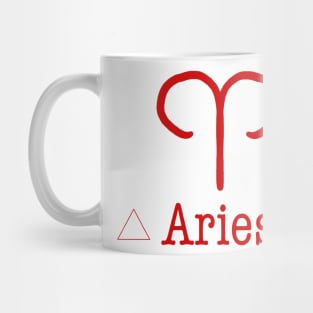 Aries symbol Mug